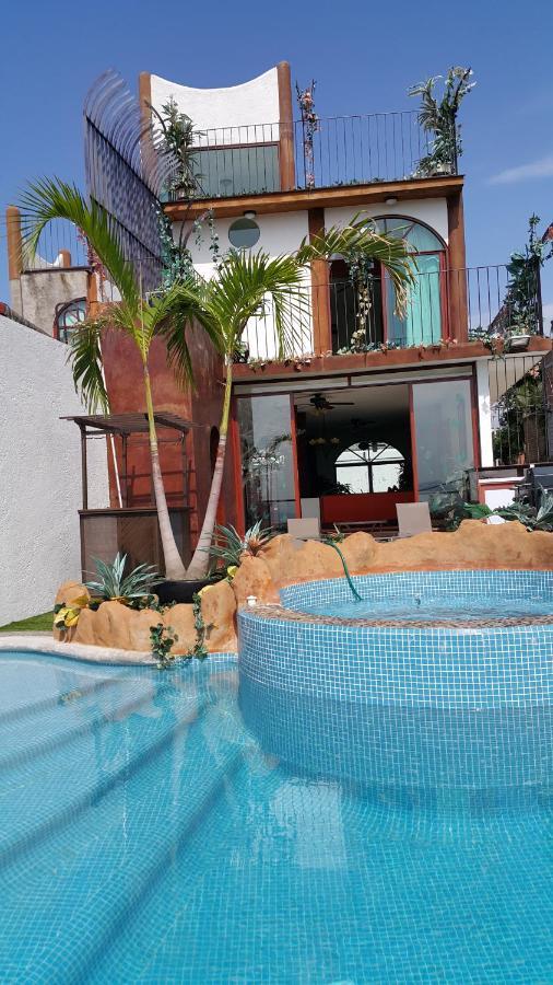 クエルナバカ Casa Privada Con Alberca Voladaヴィラ エクステリア 写真
